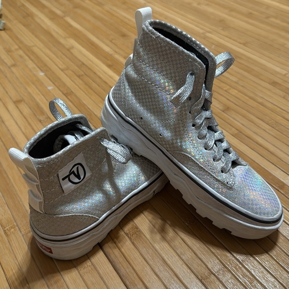Vans Sentry WC Waffle Cup HOLO Checkerboard Shoes - Picture 2 of 6